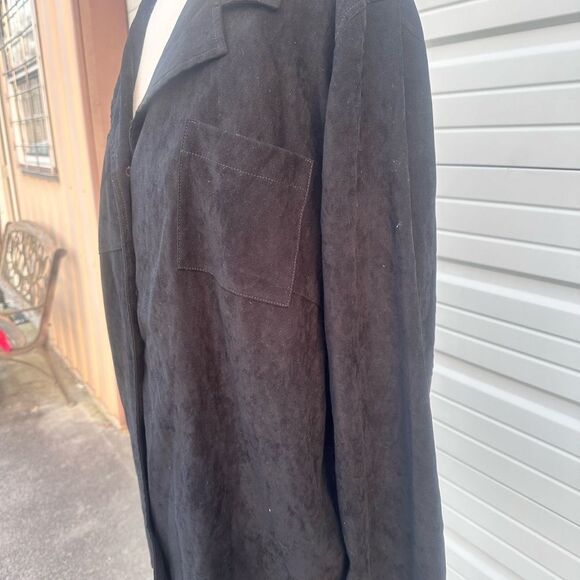 Harve Bernard women’s black coat size 20 - Picture 2 of 5